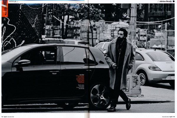 Keine Limousine, bitte. Brody ist in New York am liebsten mit einem GTI oder einem Beetle unterwegs.