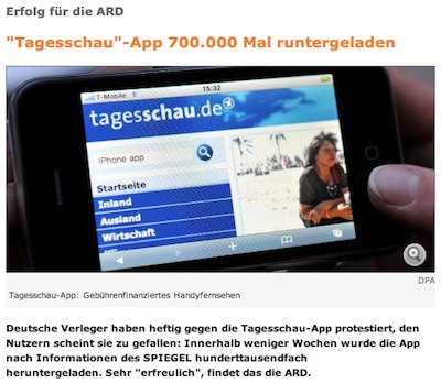 Screenshot: Spiegel Online