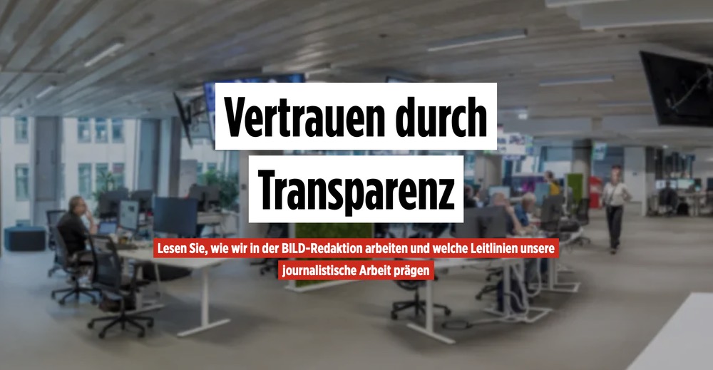 Vertrauen durch Transparenz