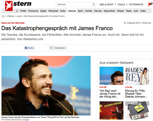 Screenshot stern.de 24.2.2015