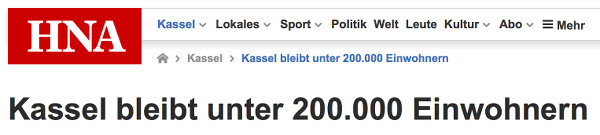 Screenshot HNA.de