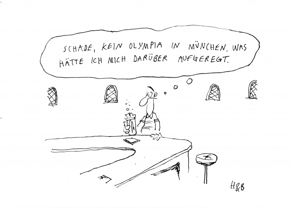 Schade, kein Olympia