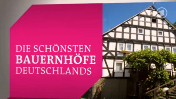 Titelgraphik "Die schönsten Bauernhöfe Deutschlands" (ARD)